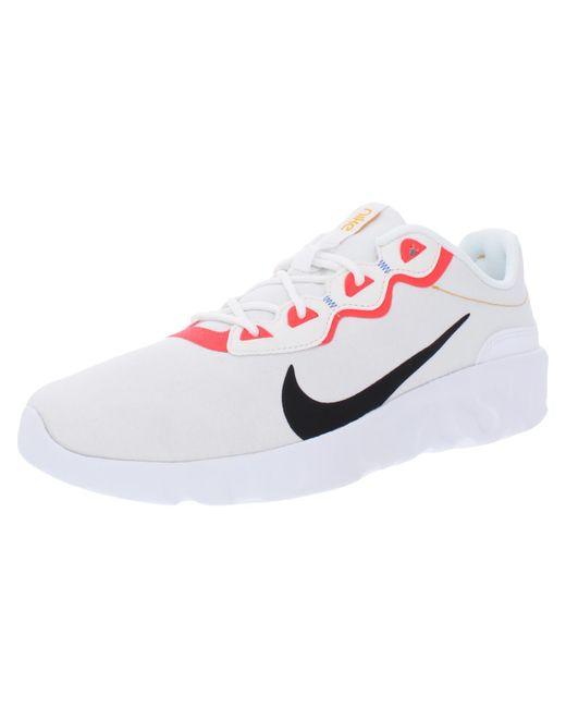 Nike Pink Explore Strada Fitness Performance Running Shoes for men