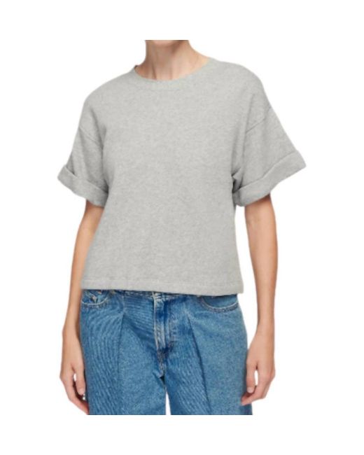 Nation Ltd Gray Bane Sweatshirt Tee
