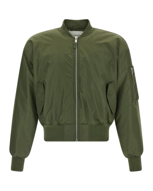 Entire studios Green Nylon Bomber for men
