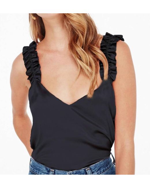 Cami NYC Blue Linney Top