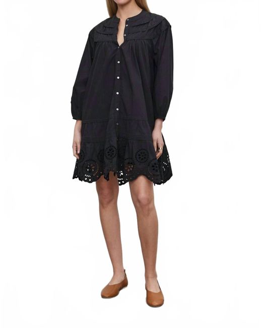 chinese dress ladies NADIA EMBROIDERED COTTON LACE DRESS