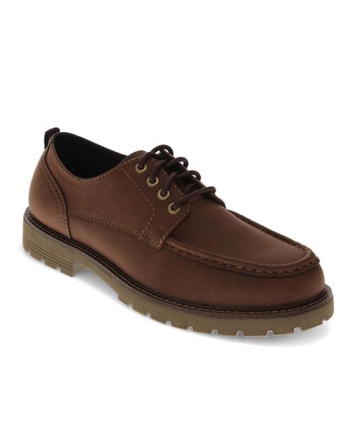 Dockers Brown Walsh Lightweight Lugged Casual Shoe for men