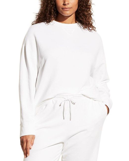 Vince White Plus Essential Relaxed Pullover