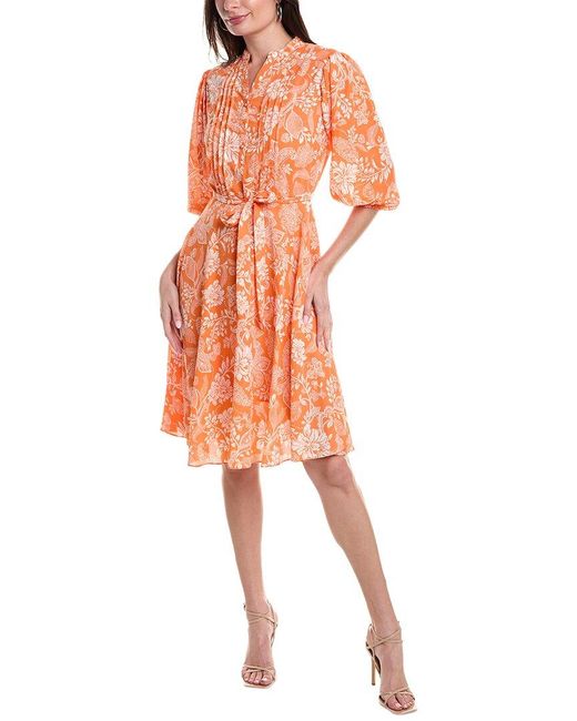 Nanette Lepore Orange Mini Dress