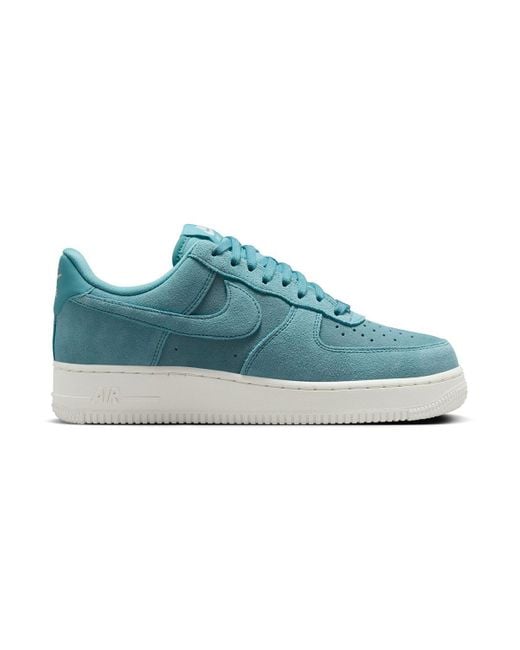 Nike Blue Air Force 1 '07 Suede' Shoes