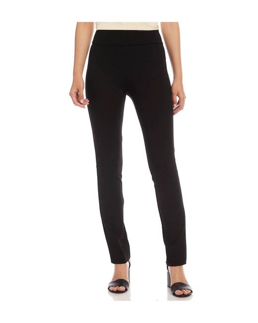 Karen Kane Wonder Knit Pant I in Black | Lyst