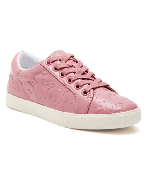 Katy Perry Pink The Rizzo Leather Lifestyle Casual And Fashion Sneakers