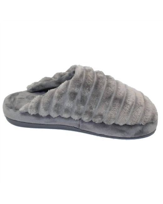 Naot Gray Peaceful Slippers
