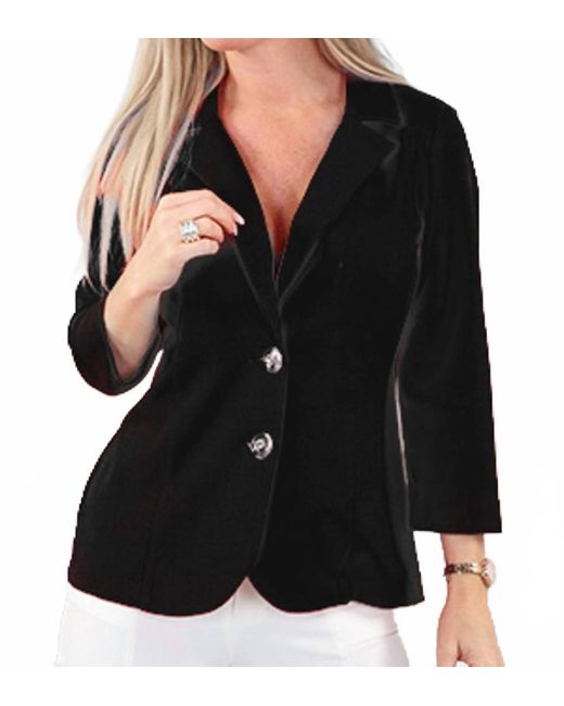 Michael Tyler Black Summer Lightweight Blazer
