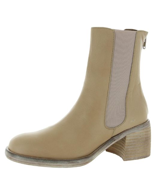Free People Natural Essential Leather Ankle Chelsea Boots