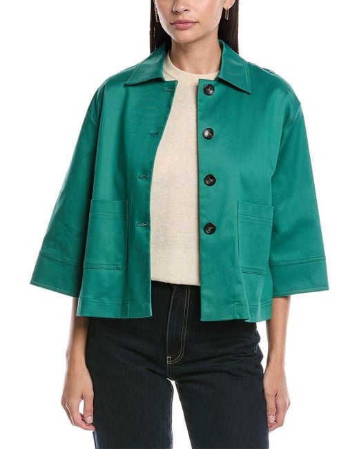 Marella Green Fedora Jacket