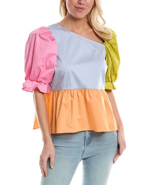 CROSBY BY MOLLIE BURCH Gray Rooney Top