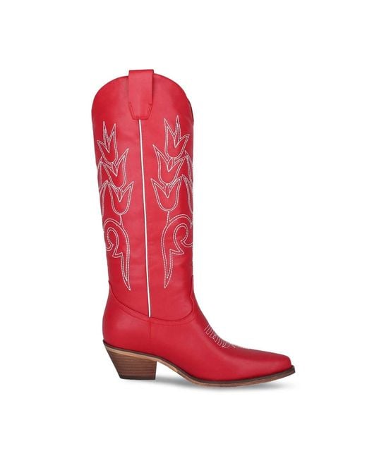Marfa Boots Red The Reba Boot
