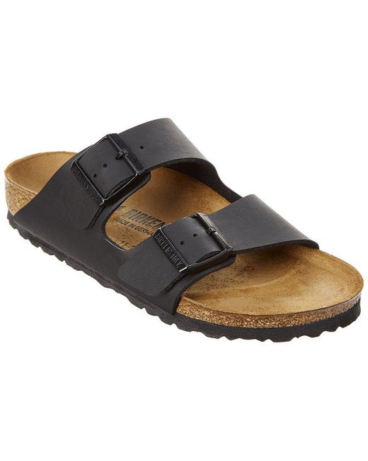 Birkenstock Suede Arizona Narrow Sandal in Black - Save 13% | Lyst
