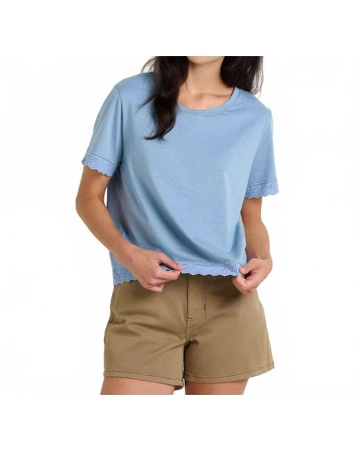 Toad & Co. Blue Clara Tee