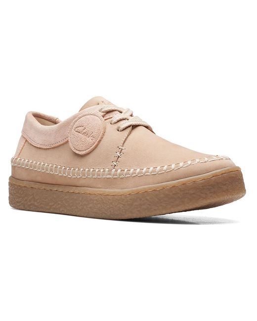 Clarks Natural Bableigh Weave Leather Lifestyle Casual And Fashion Sneakers