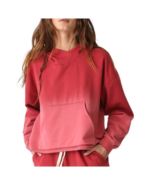 Electric and Rose Red Yvonne Hoodie