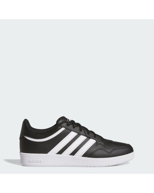 Adidas Black Hoops 4.0 Shoes for men