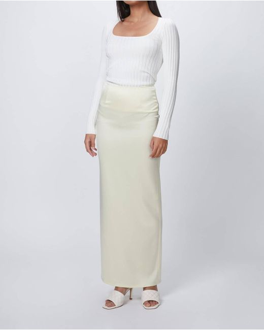 Georgia Alice White Floor Length Skirt