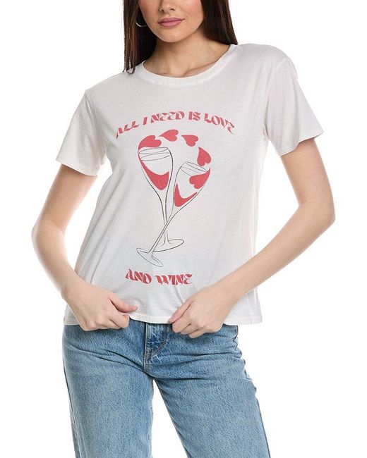 Project Social T White All I Need Is Love T-shirt