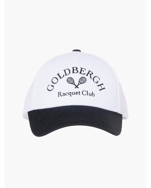 Goldbergh White Splendor Baseball Cap