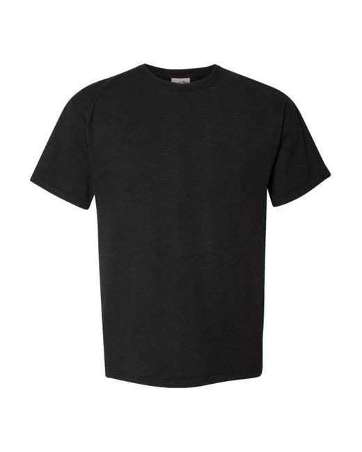 ComfortWash by Hanes Black Garment-Dyed T-Shirt for men