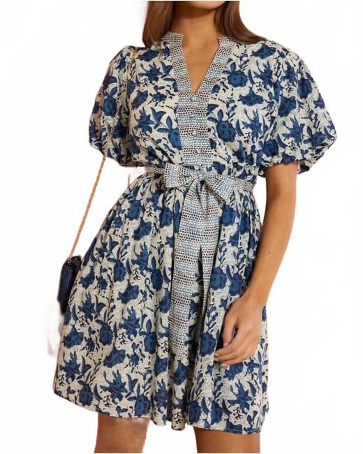 Thml Blue Carson Dress