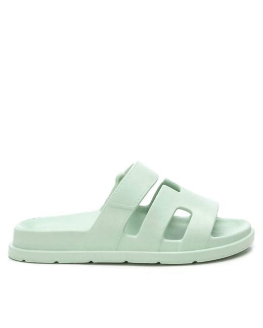 Xti Green Casual Sandals