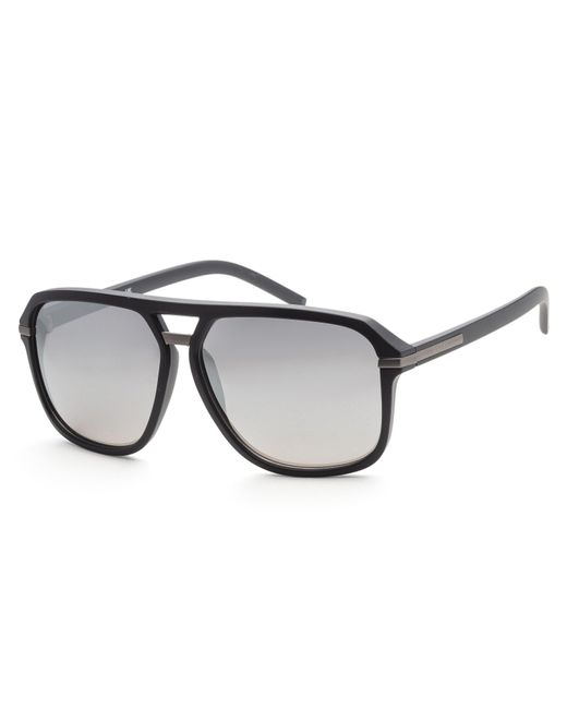 Guess White 60mm Black Sunglasses Gf0258-02c for men