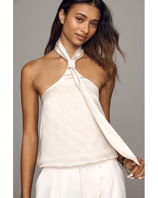 Mare Mare Natural Halter Tie Top