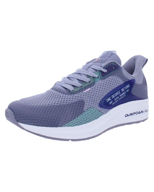 361 Degrees Blue Mesh Workout Running Shoes