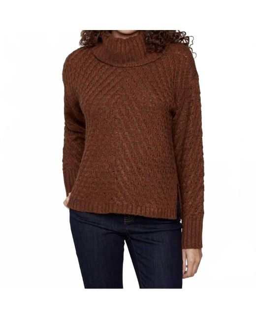 Charlie b Brown Diagonal Cable Sweater