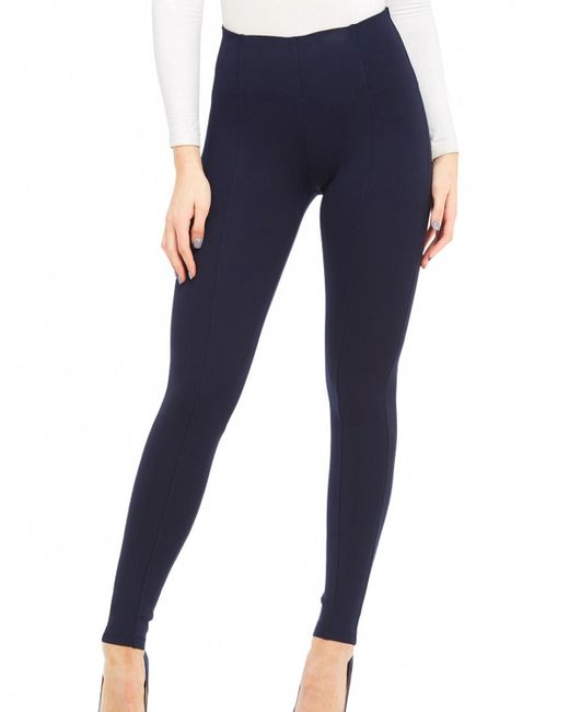 Luxe by Lisa Vogel Blue Legging Dress Pants