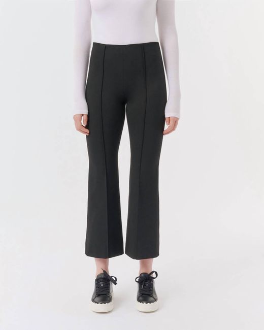 ATM Black Ponte Flare Pant