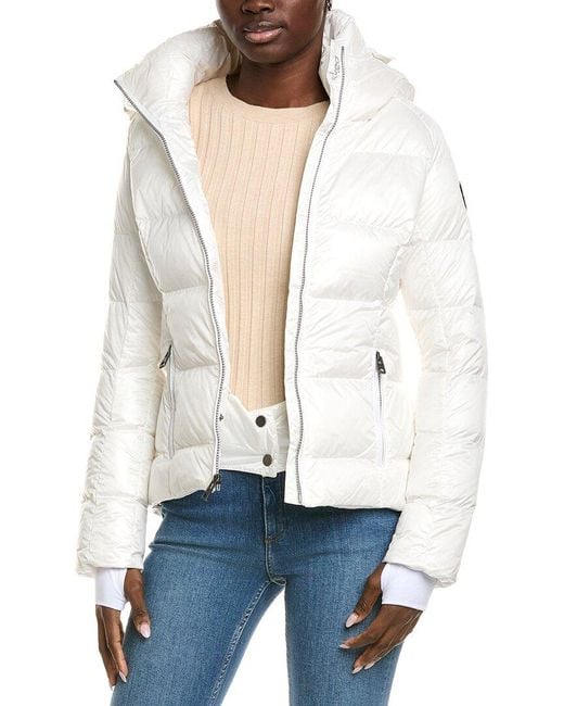 SKEA White Elsa Solid Jacket