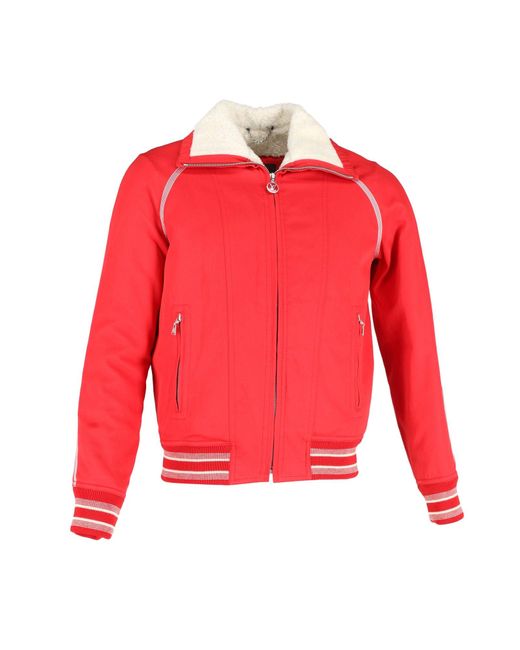 Louis Vuitton Red Zipped Jacket for men
