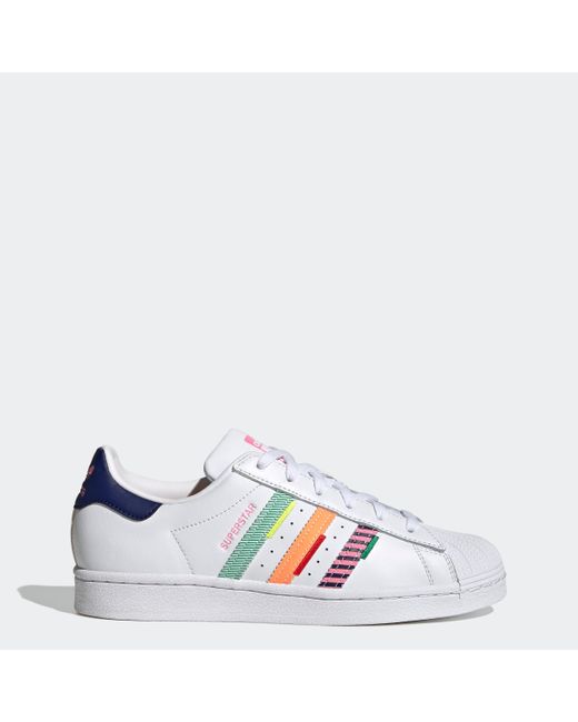 adidas Superstar Shoes in White | Lyst