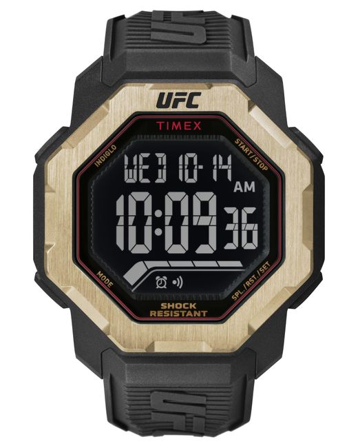 Timex Black 48mm Polyurethane Watch Tw2v89000 for men