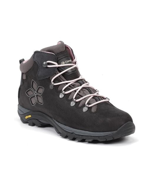 Chiruca Black Monique Gore-Tex Lace-Up Waterproof Hiking Boots Jobb2011