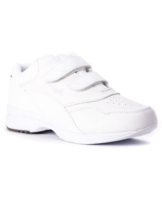 Propet White Tour Walker Shoes