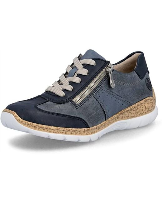 Rieker Blue Trainer Shoes