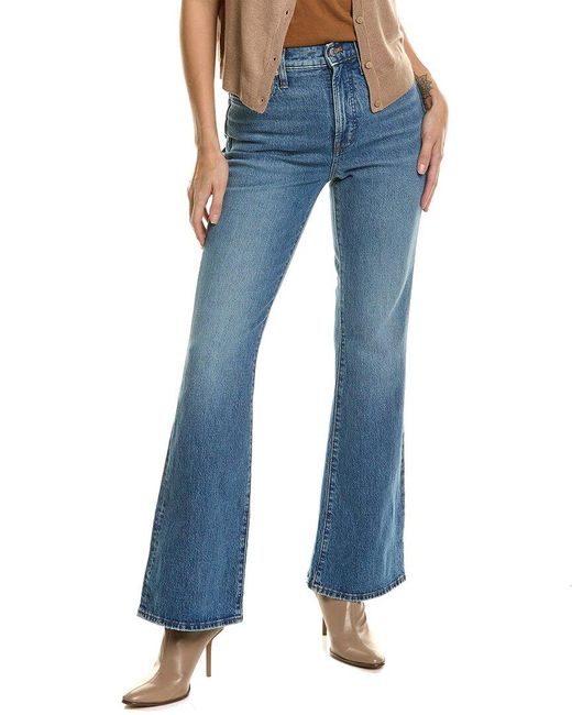 Madewell Blue The Perfect Vintage Kilmer Wash Flare Jean