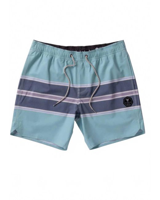Vissla Blue Freelap Ecolastic Board Shorts for men