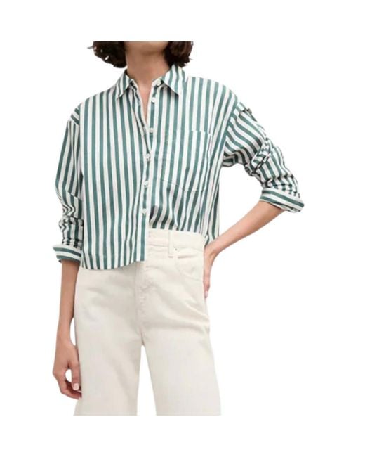 Veronica Beard Blue Maia Top