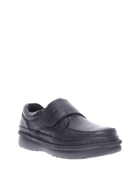 Propet Blue Scandia Strap Loafer for men