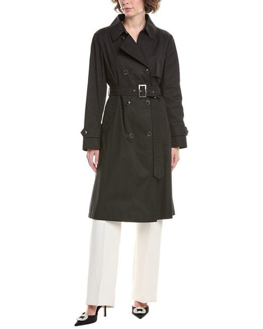 Herno Black Trenchcoat