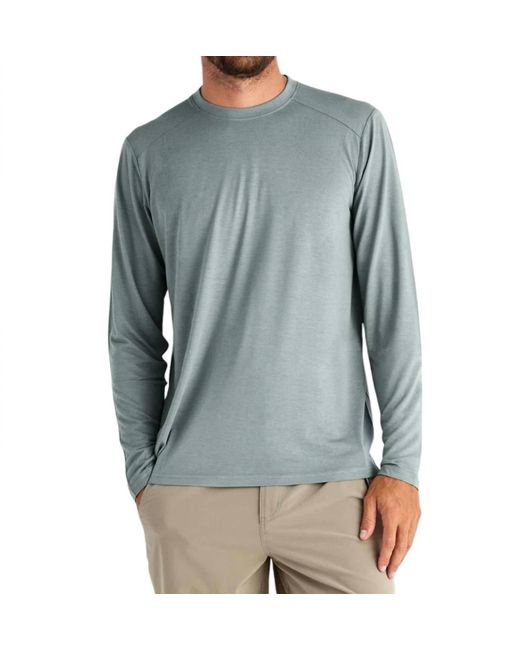 Free Fly Blue Bamboo Lightweight Long Sleeve for men