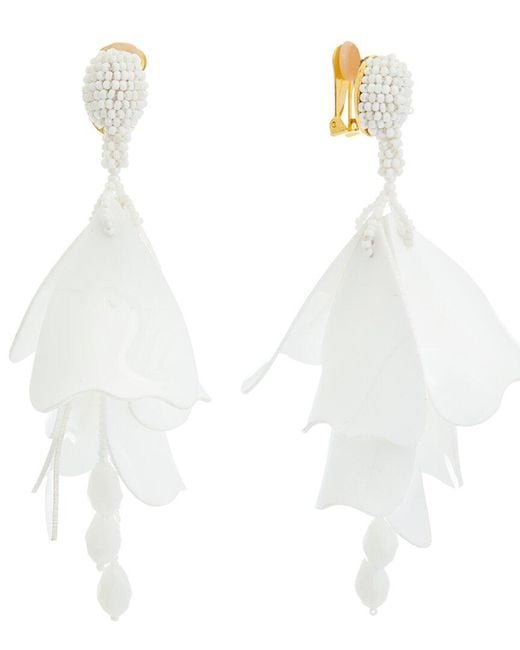 Oscar de la renta impatiens earrings deals