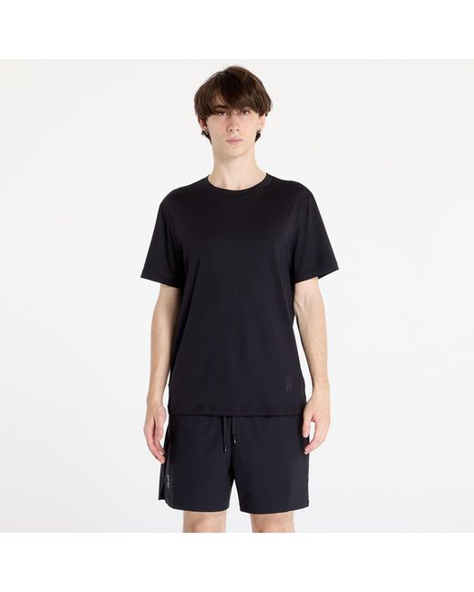 On Shoes Black Movement T-Shirt Crew Neck Short Sleeve Pullover Ddr394 for men