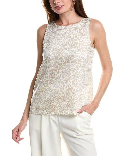 Vince Camuto Gray Sequin Tank